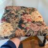 Windsor Style Armchair with Rush Seat and Floral Cushion - 7