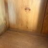 Mastercraft Knotty Pine Hutch with Display Cabinet and Storage - 8