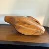 Carved Wooden Duck Sculpture - 5