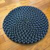 Pair of Round Braided Table Mats - 2