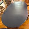 Oval Pedestal Dining Table with Two Pairs of Windsor Chairs - 3