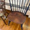 Oval Pedestal Dining Table with Two Pairs of Windsor Chairs - 10