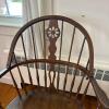Oval Pedestal Dining Table with Two Pairs of Windsor Chairs - 13
