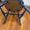 Oval Pedestal Dining Table with Two Pairs of Windsor Chairs - 15