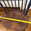 Oval Pedestal Dining Table with Two Pairs of Windsor Chairs - 19