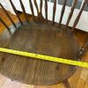 Oval Pedestal Dining Table with Two Pairs of Windsor Chairs - 21