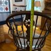 Oval Pedestal Dining Table with Two Pairs of Windsor Chairs - 22