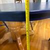 Oval Pedestal Dining Table with Two Pairs of Windsor Chairs - 26