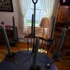 Wrought Iron Hanging Six-Light Taper Candle Chandelier - 4