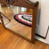 25" x 27" Ornate Carved Wood Wall Mirror - Heavy - 4