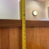 25" x 27" Ornate Carved Wood Wall Mirror - Heavy - 8