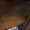 Wooden Pie Safe with Punched Tin Sides - Contents not Included - 5