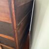 Wooden Pie Safe with Punched Tin Sides - Contents not Included - 11