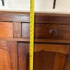 Wooden Pie Safe with Punched Tin Sides - Contents not Included - 14
