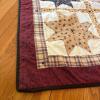 Patchwork Star Quilt - 47.5" x 73.75" - 2