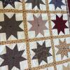 Patchwork Star Quilt - 47.5" x 73.75" - 3