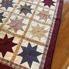 Patchwork Star Quilt - 47.5" x 73.75" - 4