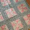 Pinwheel Pattern Lap Quilt - 37" x 48" - 4