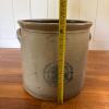 F.T. Wright and Son Six-Gallon Stoneware Crock - 11