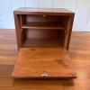 Small Solid Wood Drop-Down Front Storage Cabinet - 2