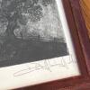 5" x 7" Pair of Signed Etching Prints by Robert Aiello - &ldquo;Lonely Tree&rdquo; and &ldquo;Water Weeds&rdquo; - 8