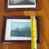 5" x 7" Pair of Signed Etching Prints by Robert Aiello - &ldquo;Lonely Tree&rdquo; and &ldquo;Water Weeds&rdquo; - 13