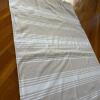 Woven Bed Blanket and Fringed Bath Towel - 3