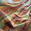 Woven Bed Blanket and Fringed Bath Towel - 8