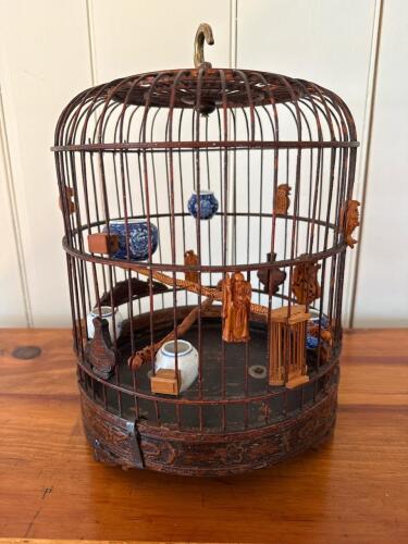 Chinese Bamboo Bird Cage