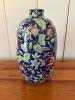 Painted "Cretone" Floral Ceramic Vase