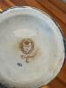 Painted "Cretone" Floral Ceramic Vase - 4