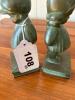 Vintage Patina Bookends - 4