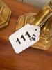 Brass Candlesticks Pair - 4