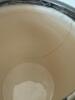 Adams of Tunstall Cobalt Blue Biscuit Barrel with Metal Lid - 4