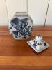Blue & White Ceramic Ginger Jar