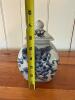 Blue & White Ceramic Ginger Jar - 2