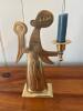 Brass Angel Candle Holder