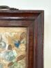 8"x22" Framed Embroidered Textile Panel - 3