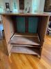 Wooden Media Cabinet with Double Doors - 4