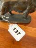 Cast Metal Dog Figurine - 4