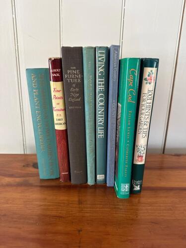 Vintage Books: Fine Points of Furniture, Home Garden Encyclopedia, Pine Furniture, More
