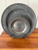 Large Antique English Pewter Plates