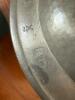 Large Antique English Pewter Plates - 3