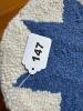 Set of 2 Round Hooked Wool Mats - 4