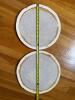 Hand-Hooked Bandana Pattern Round Textile Mats - 2