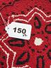 Hand-Hooked Bandana Pattern Round Textile Mats - 3