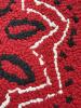 Hand-Hooked Bandana Pattern Round Textile Mats - 4