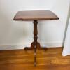 Vintage Tilt-Top Pedestal Side Table