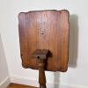 Vintage Tilt-Top Pedestal Side Table - 5