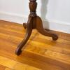 Vintage Tilt-Top Pedestal Side Table - 8